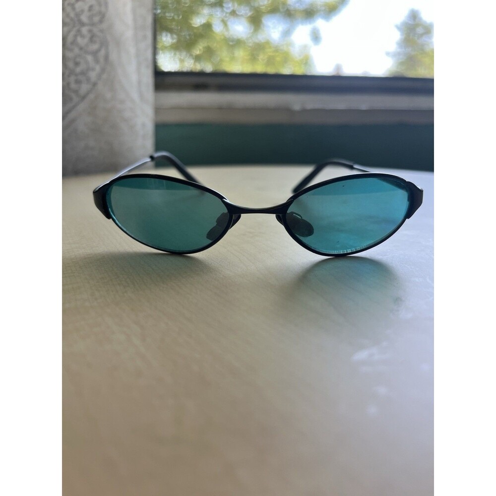 Ironkids Metro Morph IK FDR-2 Youth Sunglasses Oval Black Frames Blue Green Tint - Picture 3 of 8